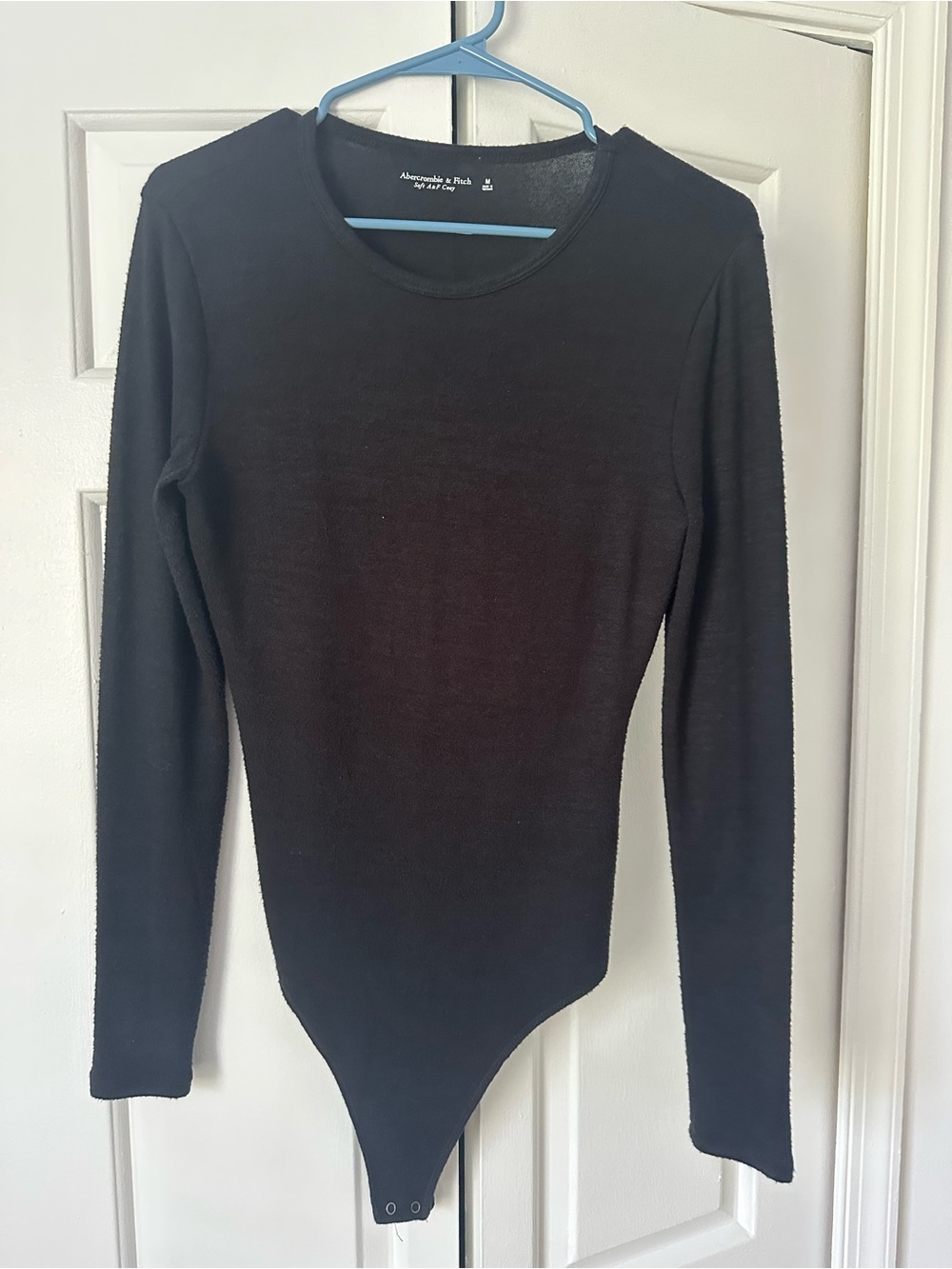 Abercrombie & Fitch Black Crew Neck Bodysuit